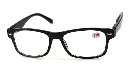 Nearsighted Distance Driving Glasses Eyeglasses for Men and Women Myopia Shortsighted 3-Pack