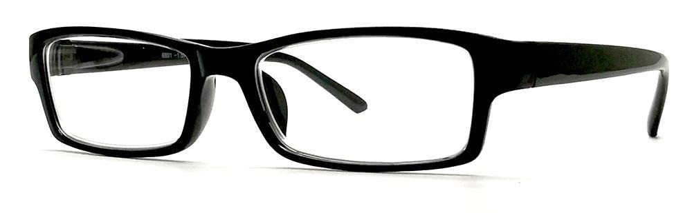 3-Pack Nearsighted Shortsighted Myopia Distance Driving Glasses For Men and Women Rectangle Shape Eyeglasses