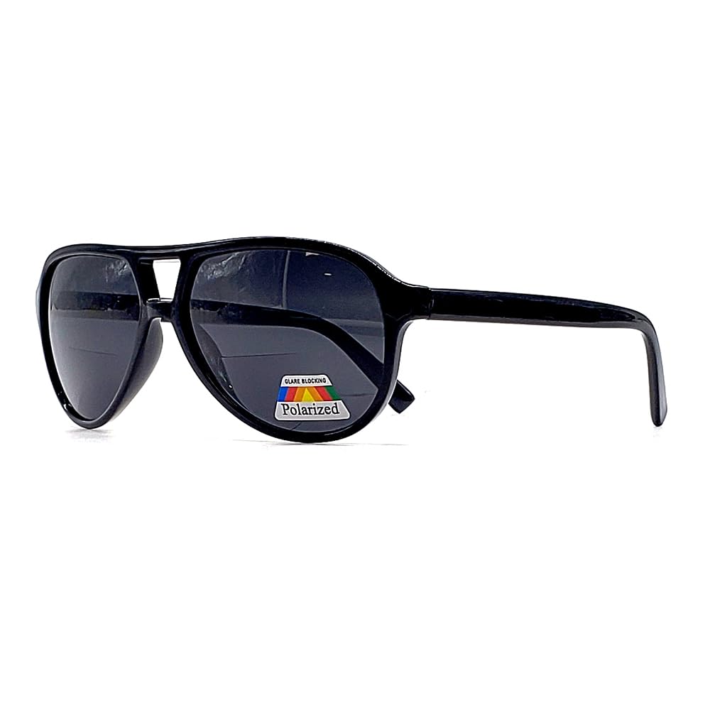 Polarized & Bifocal Reading Glasses Blue Light Blocking Readers for Men Women Lightweight Aviator Retro Sun Readers