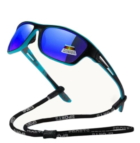 Polarized & Bifocal Sunglasses for Women Men w/Retainer Sports Wrap UV400 Protection Fishing Cycling Driving Mirror Lenses Sun Readers