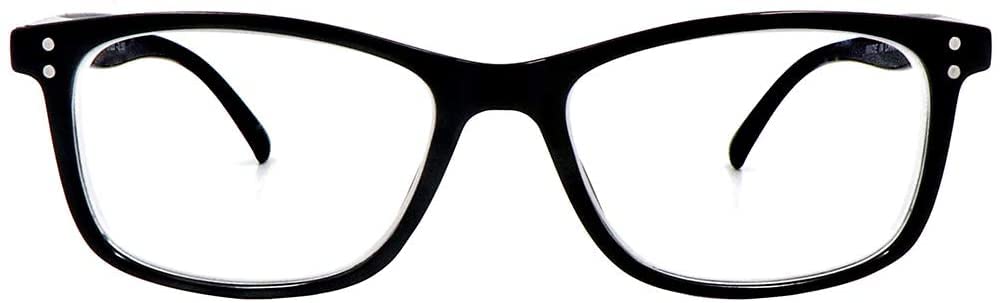 Nearsighted for Distance Myopia Glasses for Men and Women Square 2-Pair for Driving Not Reading Glasses
