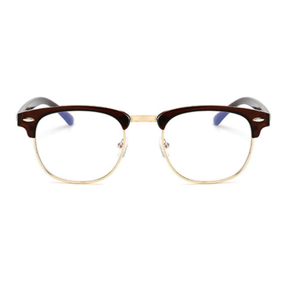 Nearsighted Distance Glasses for Men and Women Driving Shortsighted Metal Classic Myopia 2-Pack