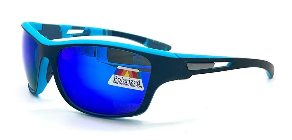 Polarized & Bifocal Sunglasses for Women Men w/Retainer Sports Wrap UV400 Protection Fishing Cycling Driving Mirror Lenses Sun Readers
