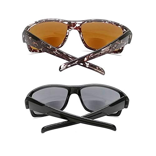 2 Pairs Bifocal Reading Sunglasses for Women Vintage UV Protection