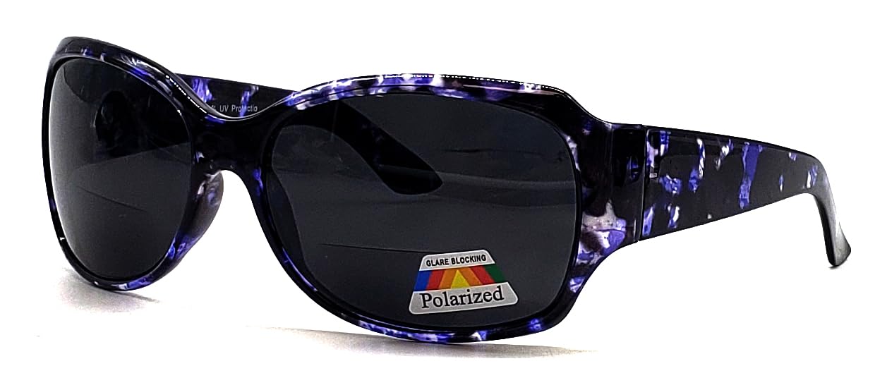 Polarized & Bifocal Sunglasses Reading Glasses for Women Oversized Full Frame Outdoor UV100 XL Big Frame
