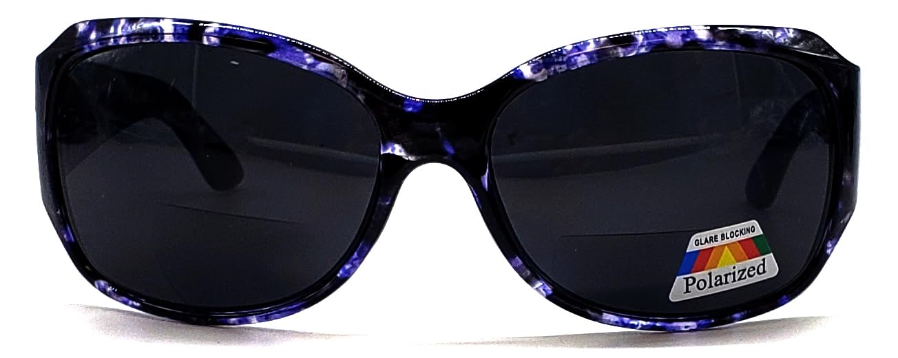 Polarized & Bifocal Sunglasses Reading Glasses for Women Oversized Full Frame Outdoor UV100 XL Big Frame