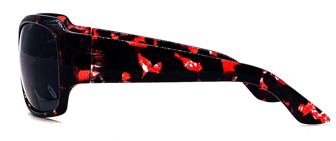 2-Pair Bifocal Women Sunglasses Reading Glasses Floral 2-Tone Transparent Frame Vintage