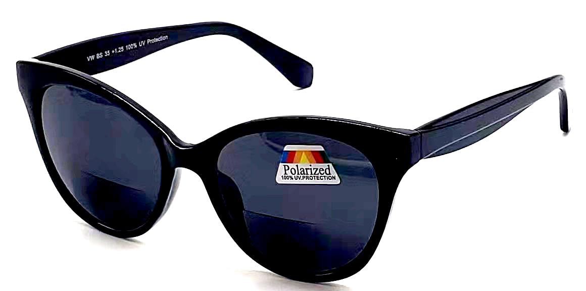 Polarized & Bifocal Reading Glasses Reader Sunglasses for Women UV Protection Cateyes Vintage Sun Reader 1.5 1.75 2.0 2.5 3.0
