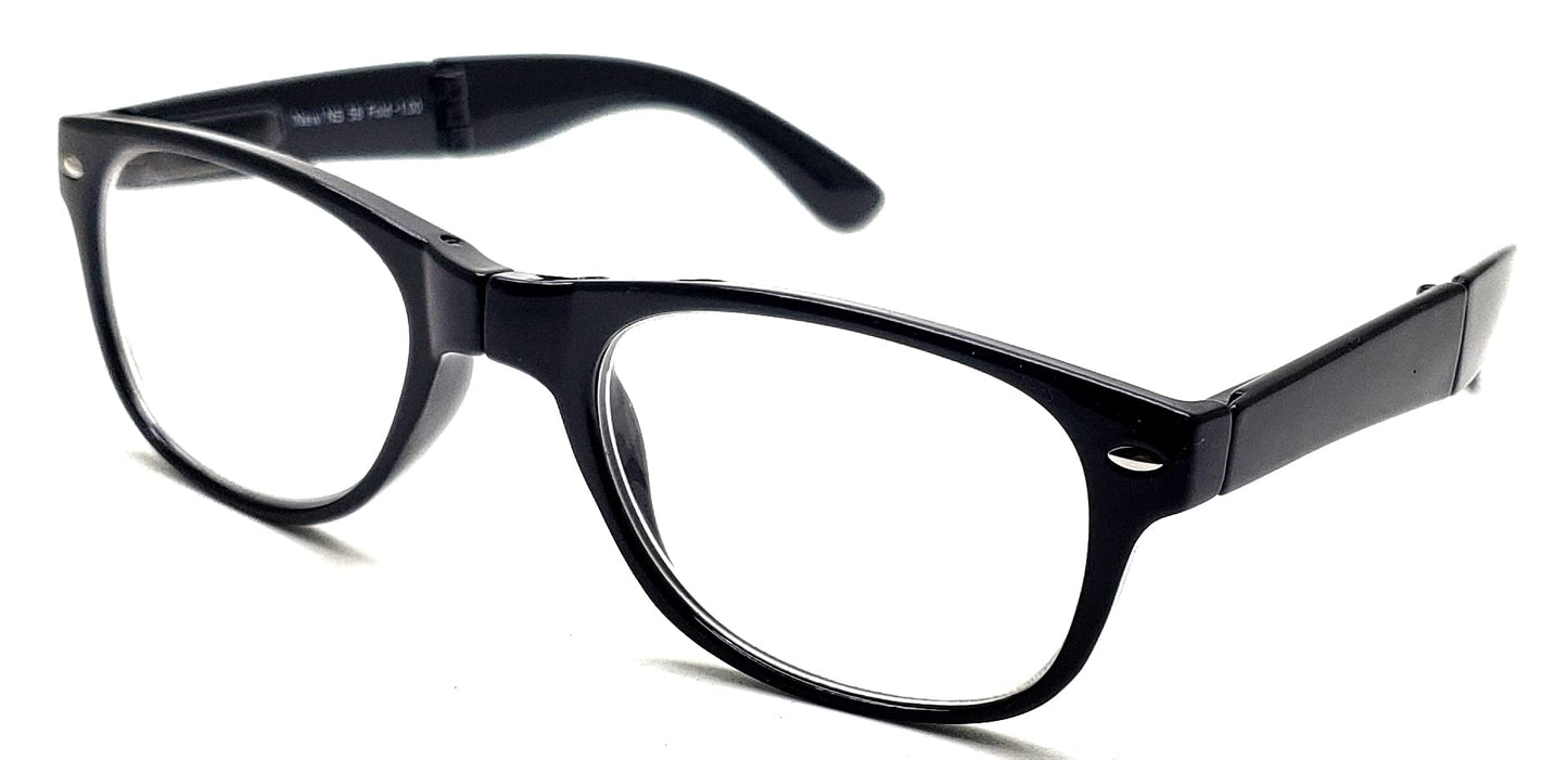 Folding Nearsighted Myopia Distance Driving Glasses for Men and Women Pocket Traveling + Mini Case 1.00 1.50 2.00 2.50 3.00 4.00