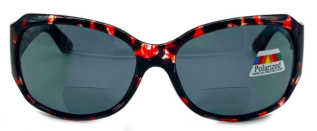 Polarized & Bifocal Sunglasses Reading Glasses for Women Oversized Full Frame Outdoor UV100 XL Big Frame