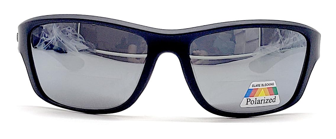 Polarized & Bifocal Sunglasses for Women Men w/Retainer Sports Wrap UV400 Protection Fishing Cycling Driving Mirror Lenses Sun Readers
