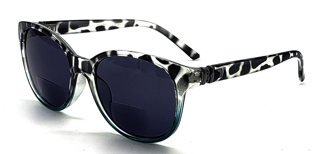 Bifocal Sunglasses Reading Glasses for Women Fashion Designer Cat eyes (2 Pack) Vintage Sun Readers Outdoor