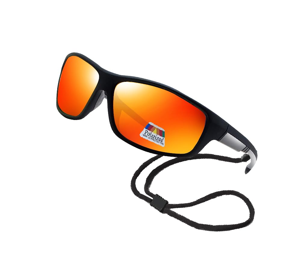 Polarized Bifocal Sunglasses Reading Glasses for Men and Women Sports Wrap Mirror Fishing Driving UV Protection Blue