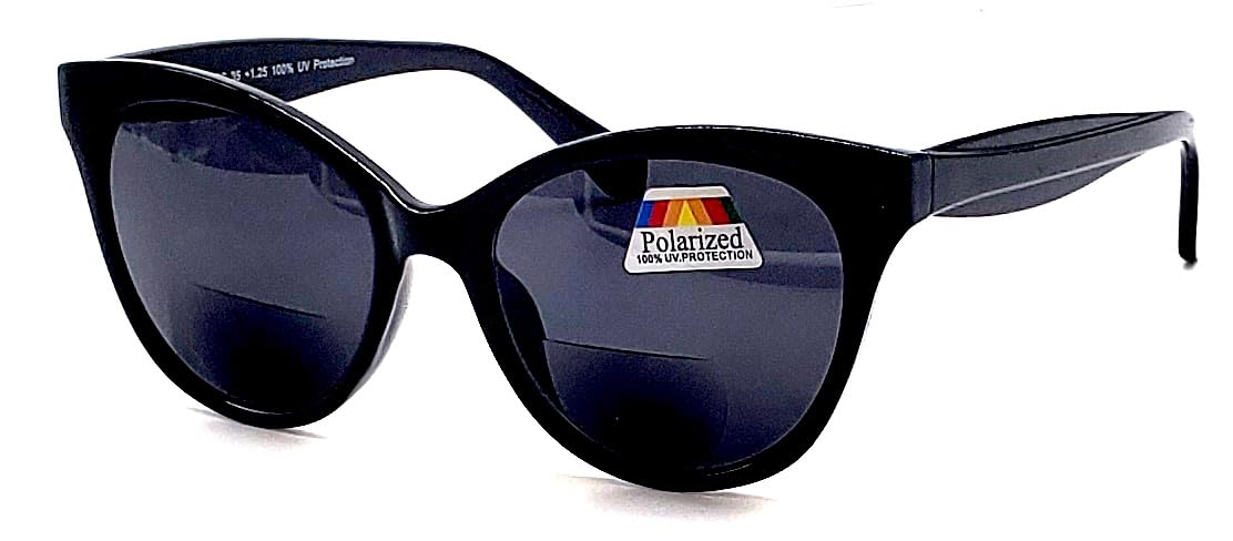 Polarized & Bifocal Reading Glasses Reader Sunglasses for Women UV Protection Cateyes Vintage Sun Reader 1.5 1.75 2.0 2.5 3.0