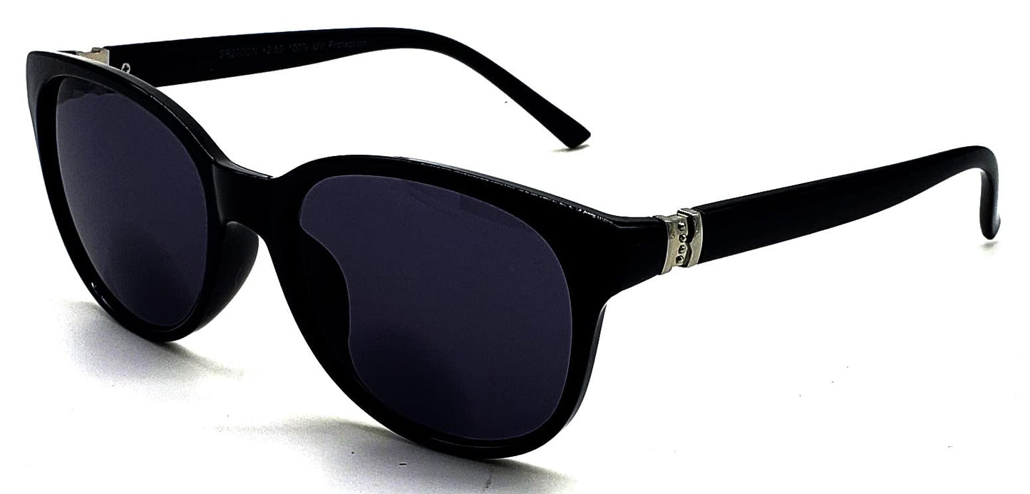 Bifocal Sunglasses Reading Glasses for Women Fashion Designer Cat eyes (2 Pack) Vintage Sun Readers Outdoor