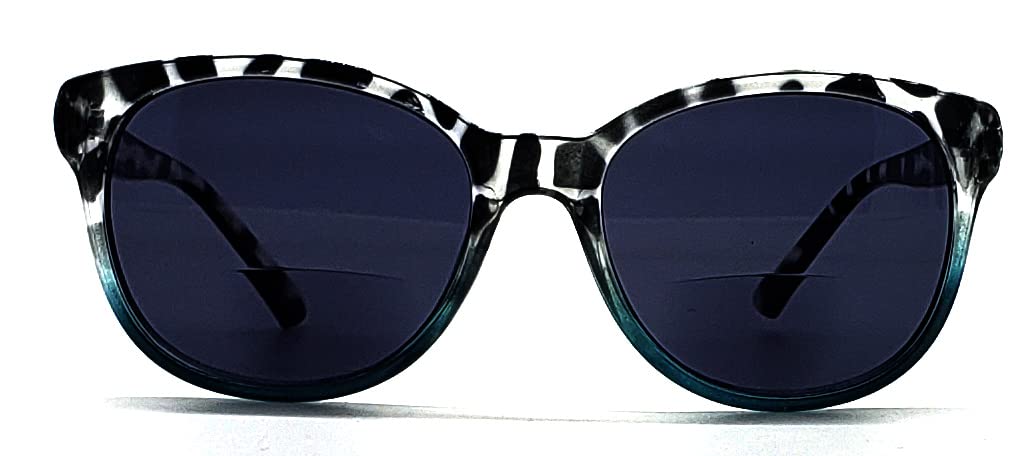 Bifocal Sunglasses Reading Glasses for Women Fashion Designer Cat eyes (2 Pack) Vintage Sun Readers Outdoor