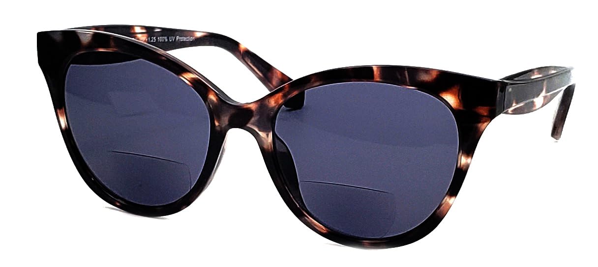 Polarized & Bifocal Reading Glasses Reader Sunglasses for Women UV Protection Cateyes Vintage Sun Reader 1.5 1.75 2.0 2.5 3.0