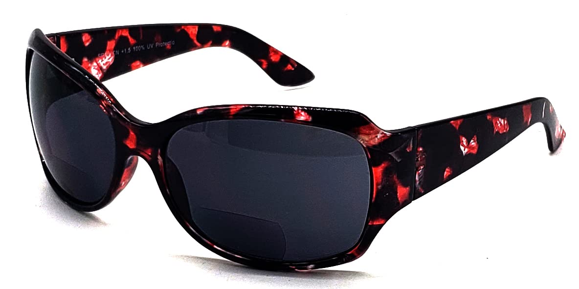 Polarized & Bifocal Sunglasses Reading Glasses for Women Oversized Full Frame Outdoor UV100 XL Big Frame