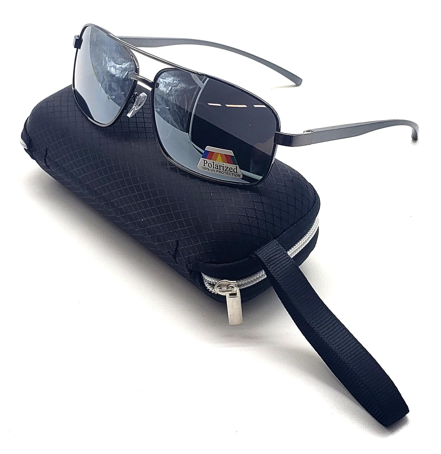 Polarized & Bifocal Reading Glasses Sunglasses for Men and Women Max UV400 Block Lightweight Sun Readers Outdoor Silver Mirror Lens,