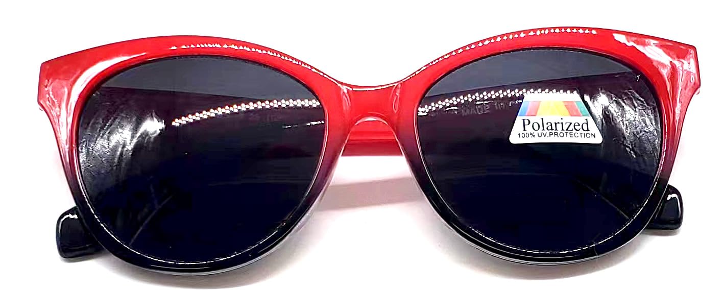 Polarized & Bifocal Reading Glasses Reader Sunglasses for Women UV Protection Cateyes Vintage Sun Reader 1.5 1.75 2.0 2.5 3.0
