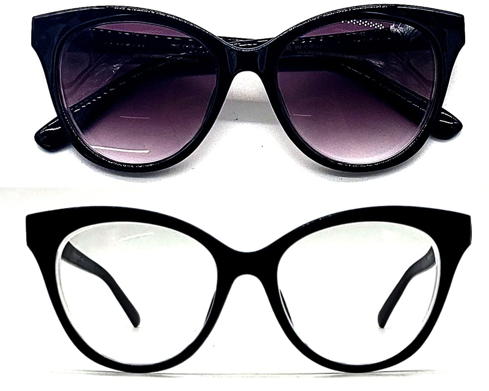 Nearsighted Myopia Driving Distance Shortsighted Glasses for Women 2-Pair Cat Eyes Vintage