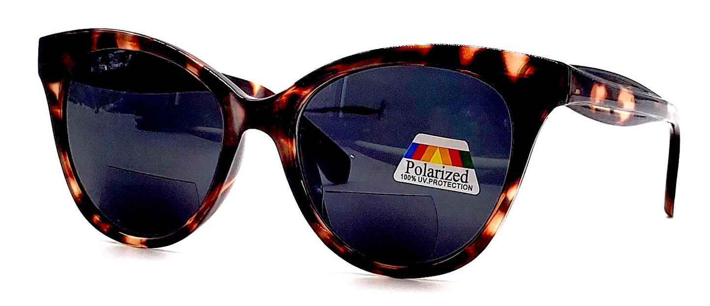 Polarized & Bifocal Reading Glasses Reader Sunglasses for Women UV Protection Cateyes Vintage Sun Reader 1.5 1.75 2.0 2.5 3.0