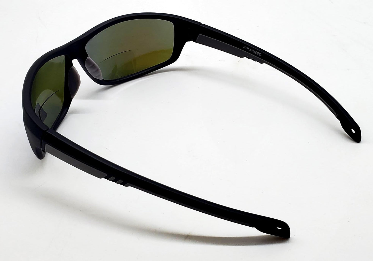 Polarized Bifocal Sunglasses Reading Glasses for Men and Women Sports Wrap Mirror Fishing Driving UV Protection Blue