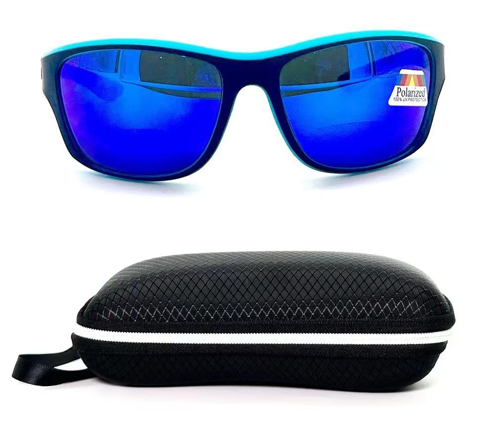 Polarized & Bifocal Sunglasses for Women Men w/Retainer Sports Wrap UV400 Protection Fishing Cycling Driving Mirror Lenses Sun Readers