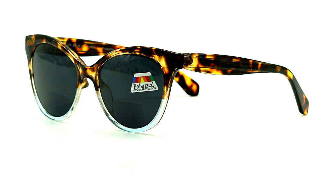 Polarized & Bifocal Reading Glasses Reader Sunglasses for Women UV Protection Cateyes Vintage 1.5 2.0 2.5 3.0