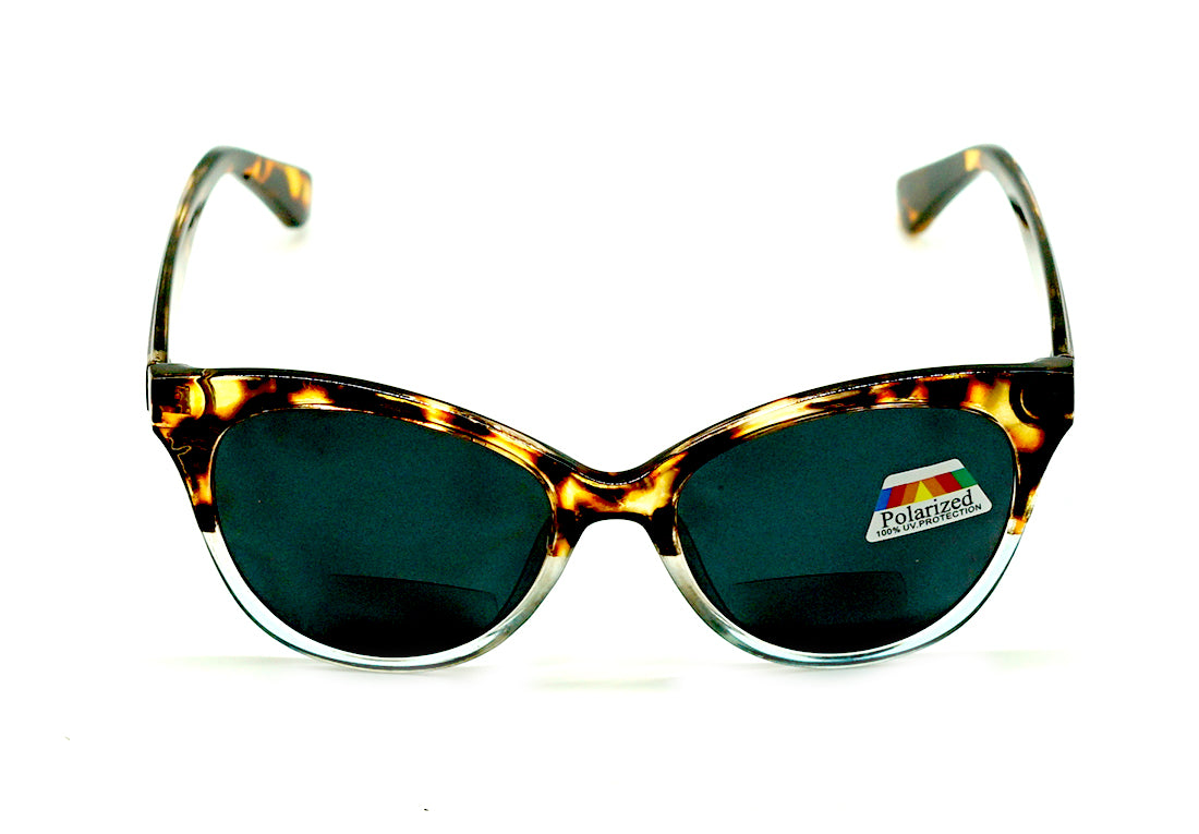 Polarized & Bifocal Reading Glasses Reader Sunglasses for Women UV Protection Cateyes Vintage 1.5 2.0 2.5 3.0