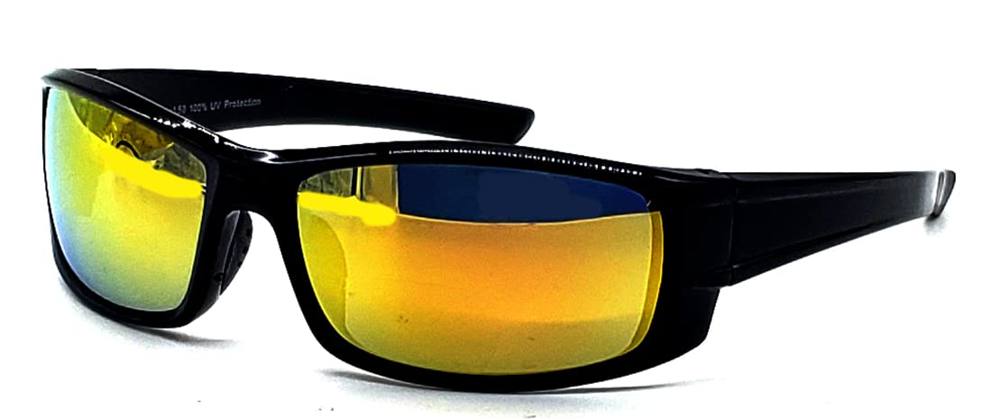 SydeStyle Polarized Bifocal Sunglasses for Women Men w/Retainer Sports Wrap UV400 Protection Fishing Cycling Driving 2.5