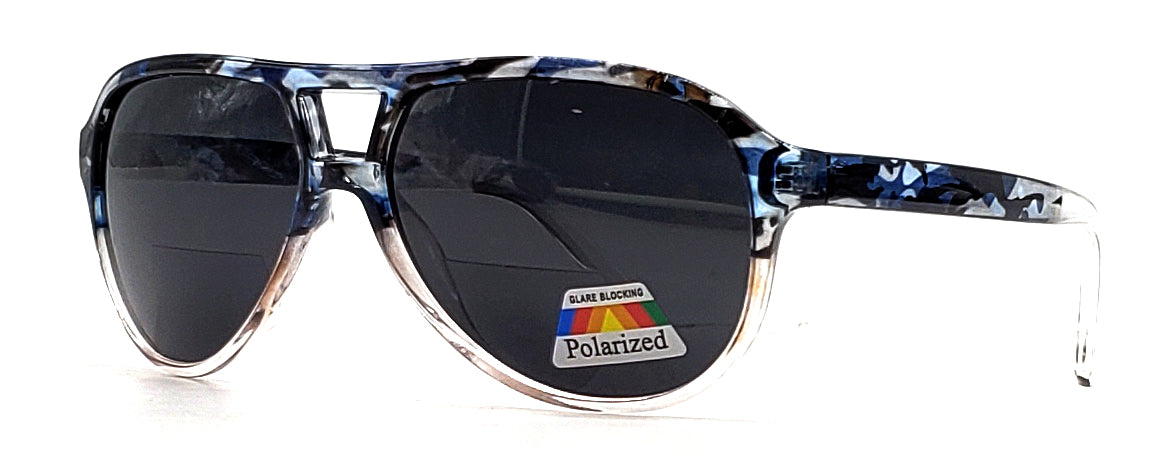 Polarized & Bifocal Reading Glasses Blue Light Blocking Readers for Men Women Lightweight Aviator Retro Sun Readers