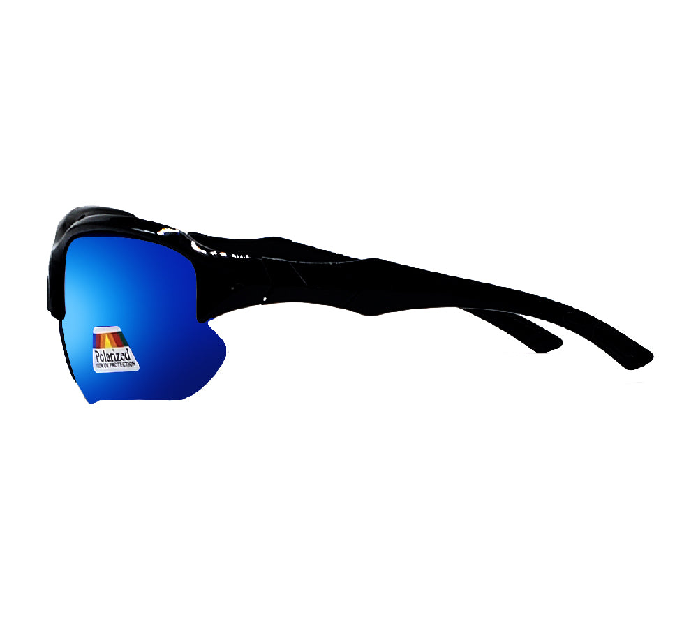 Polarized & Bifocal Sunglasses Reading Glasses for Men and Women Sports Wrap Mirror Fishing Baseball Cycling Red Blue Lenses