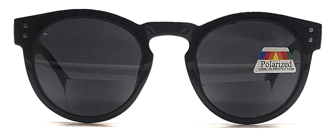 Polarized & Bifocal Sunglasses Reading Glasses for Men Women Round Oval Circle Black Vintage Classic Readers UV100 Block