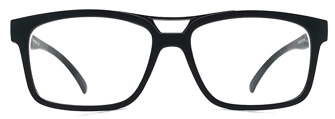 Nearsighted Glasses for Distance Driving Myopia Glasses for Men and Women (2Pairs) Rectangular Square Shape
