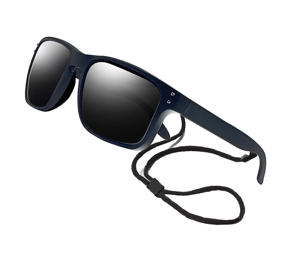 Polarized & Bifocal Reader Sunglasses for Men and Women Wrap Sports Sun Reading Glasses UV Protection Red Lenses