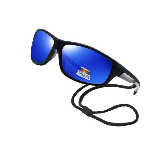 Polarized Bifocal Sunglasses Reading Glasses for Men and Women Sports Wrap Mirror Fishing Driving UV Protection Blue