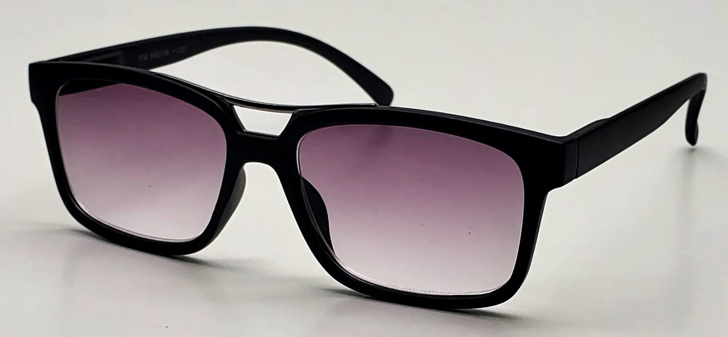 Nearsighted Glasses for Distance Driving Myopia Glasses for Men and Women (2Pairs) Rectangular Square Shape