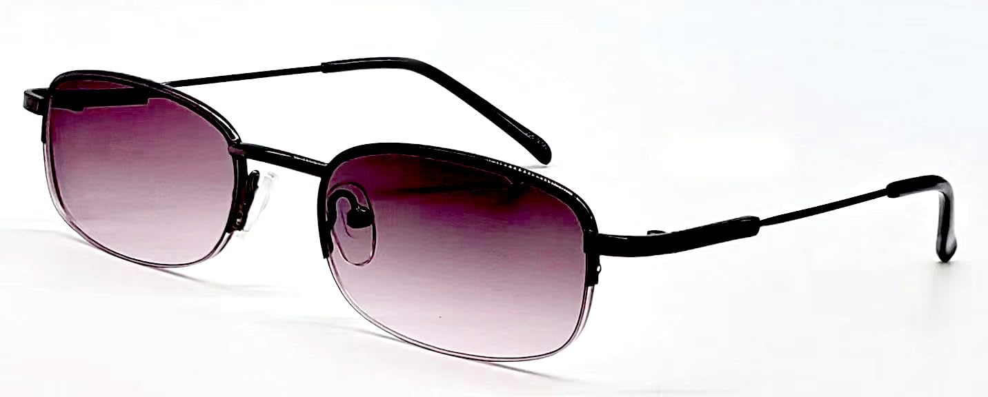 Nearsighted Myopia Distance Glasses for Men and Women Unisex, 3-Pack Eyeglasses Metal Frame