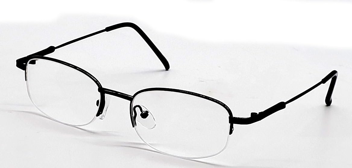 Nearsighted Myopia Distance Glasses for Men and Women Unisex, 3-Pack Eyeglasses Metal Frame