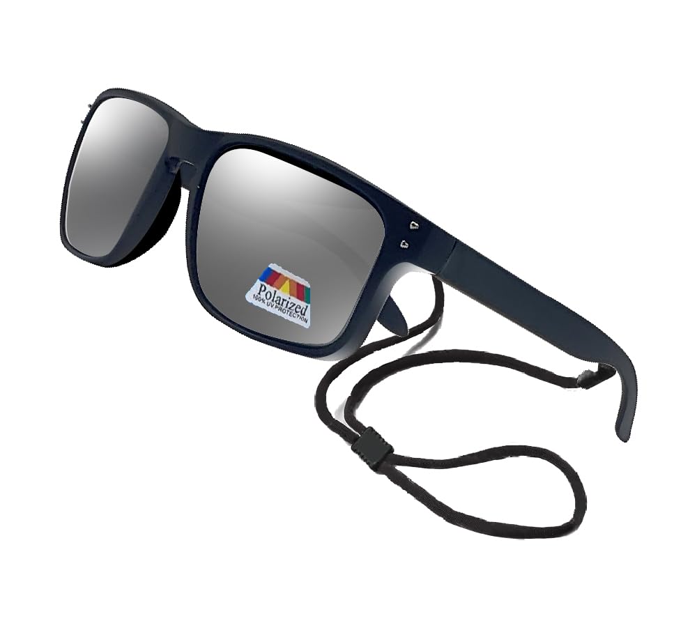 Polarized & Bifocal Reader Sunglasses for Men and Women Wrap Sports Sun Reading Glasses UV Protection Red Lenses