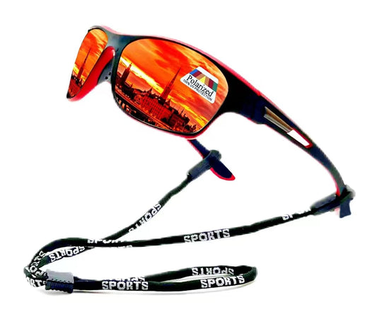 Poarlized & Bifocal Sunglasses for Women and Men w/Retainer Sports Wrap UV400 Protection Fishing Cycling Driving Mirror Lenses Sun Readers