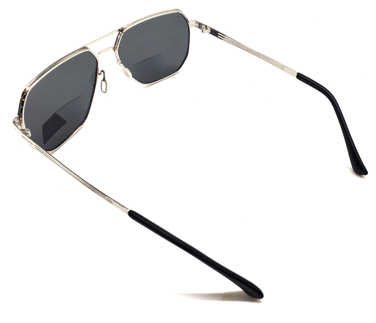 Polarized Bifocal Sunglasses for Men Women Aviator Metal Wire Eyeglasses Glasses UV100 Outdoor Driving