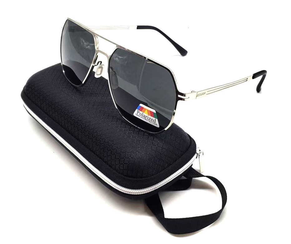 Polarized Bifocal Sunglasses for Men Women Aviator Metal Wire Eyeglasses Glasses UV100 Outdoor Driving